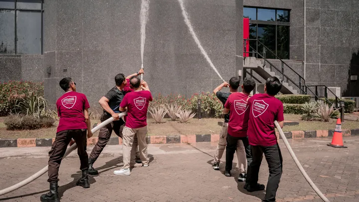Corporate team building apparel